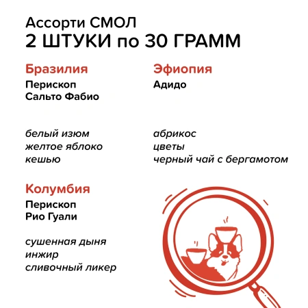 СМОЛ ассорти 6 шт