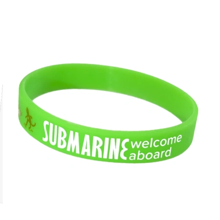 Силиконовый браслет Submarine узкий