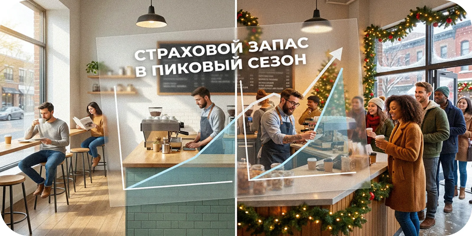 Пиковый сезон в кофейне